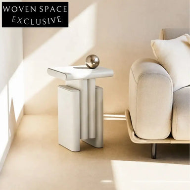 Italian Style Small Modern Wood Coffee Table for Living Room & Bedroom