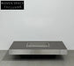 Italian Used Coffee Table: Metal Geometric Design by Willy Rizzo
