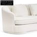 Ivory White Boucle Seater Sofa Sofas
