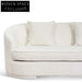 Ivory White Boucle Seater Sofa Sofas
