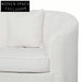 Ivory White Boucle Seater Sofa Sofas