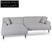 Jasleen Left Chaise Sofa - Sterling Sand Chaise Sofa