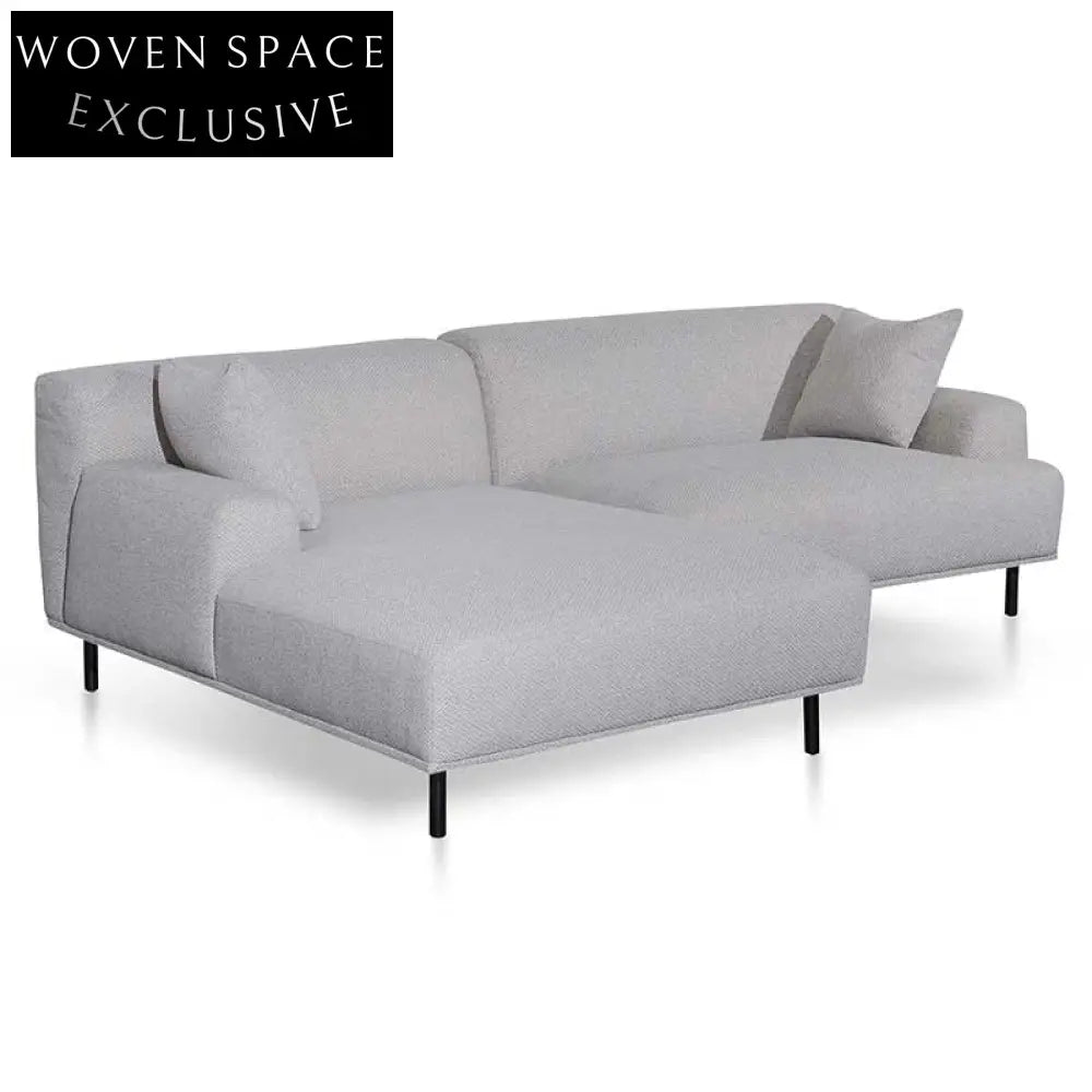 Jasleen Left Chaise Sofa - Sterling Sand Chaise Sofa