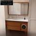 Jayden Wall-Mounted Bathroom Cabinet with Mini Washer & Ceramic Basin