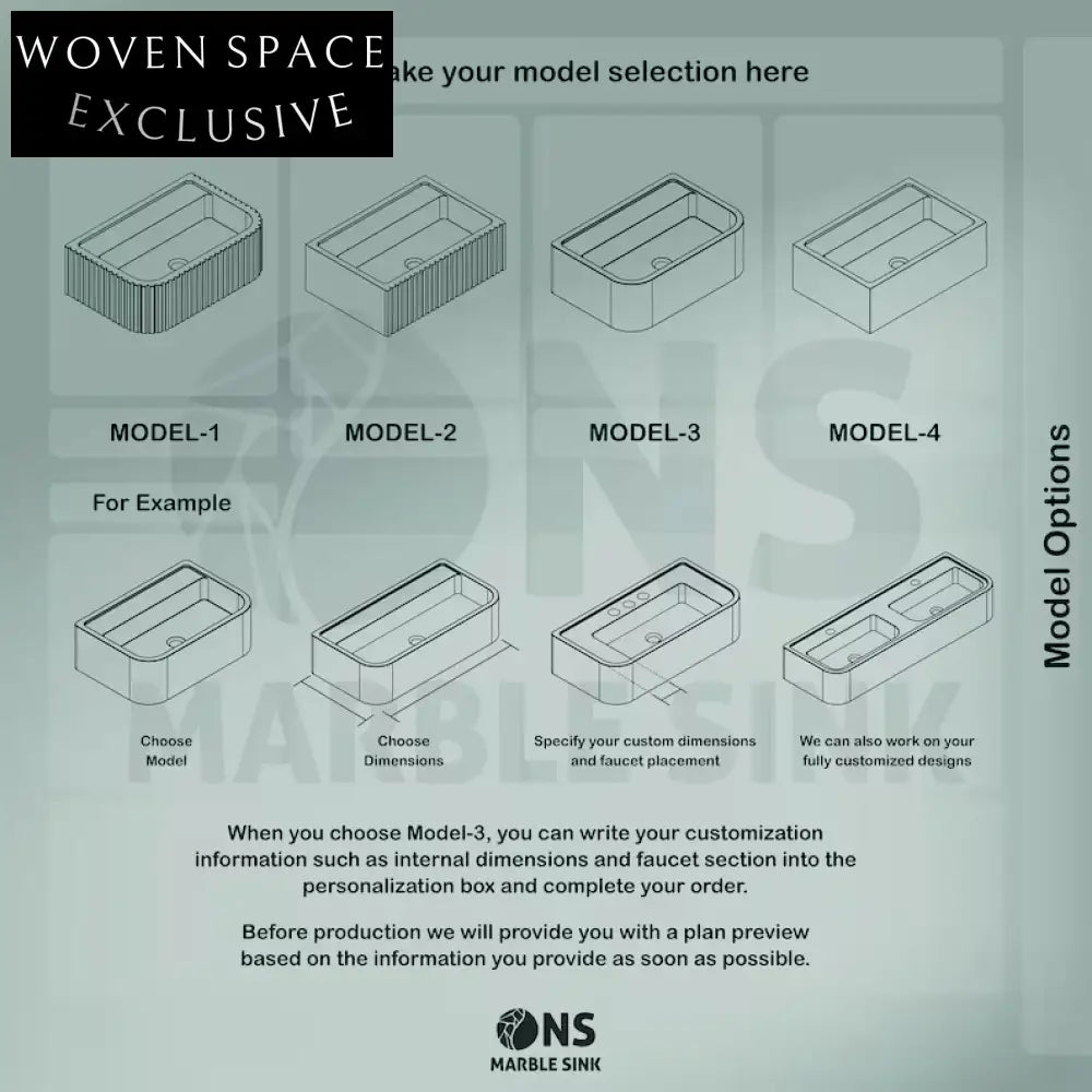 Jeune Unique Handcrafted Calacatta Viola Marble Sink