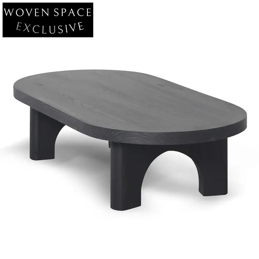 Joe 140cm Coffee table - Full Black Coffee Table