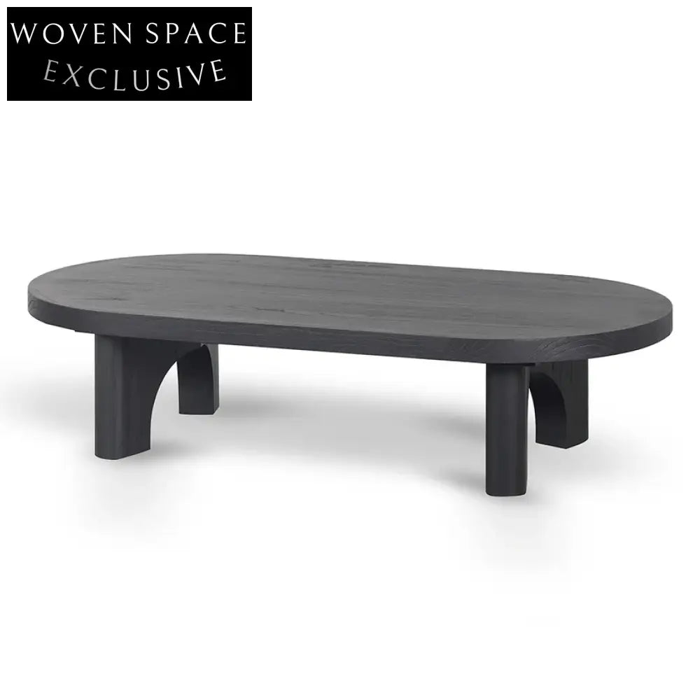 Joe 140cm Coffee table - Full Black