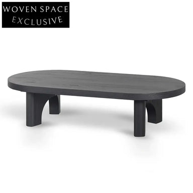 Joe 140cm Coffee table - Full Black