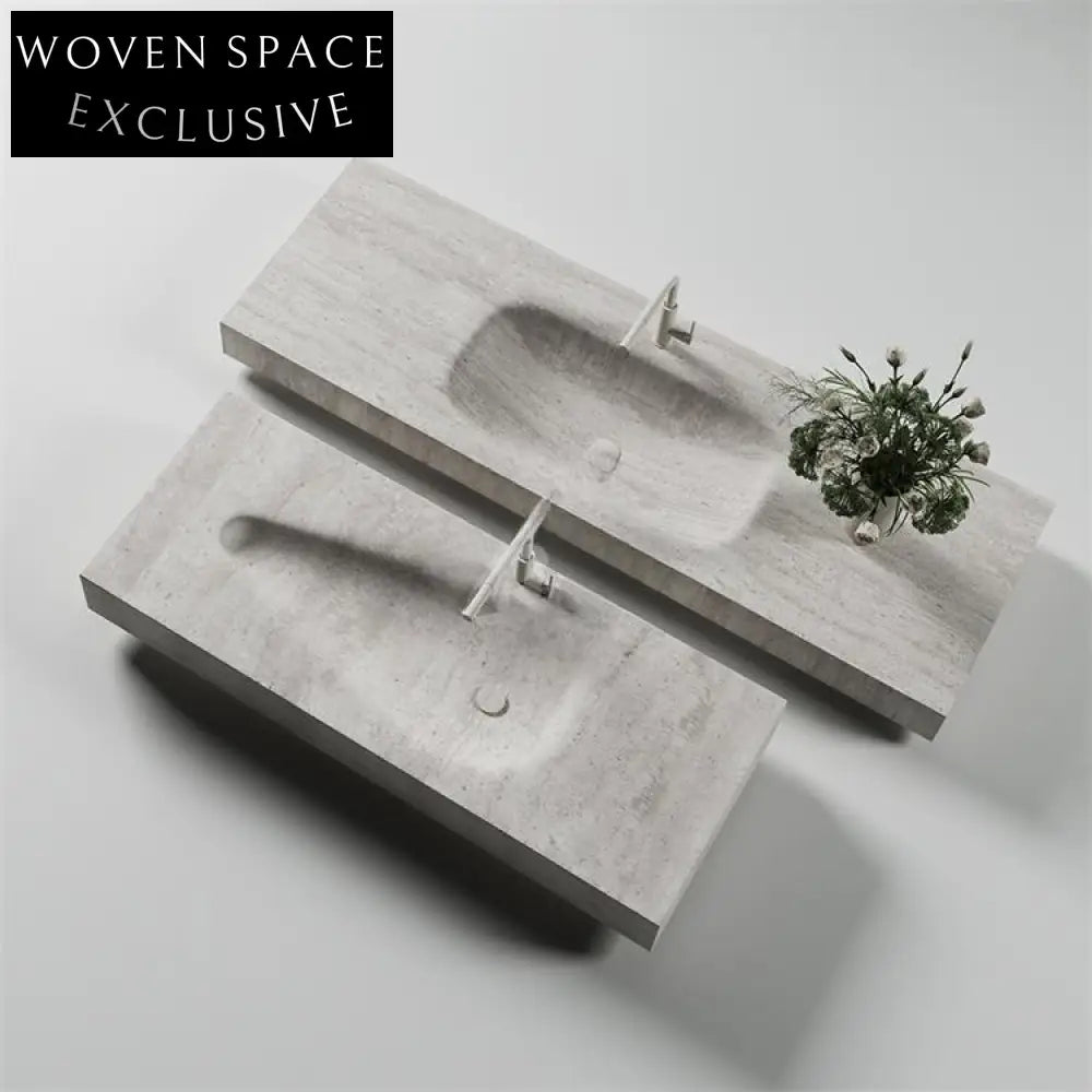 Jonah Fish Belly White Marble Sink