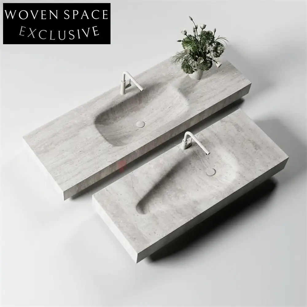 Jonah Fish Belly White Marble Sink