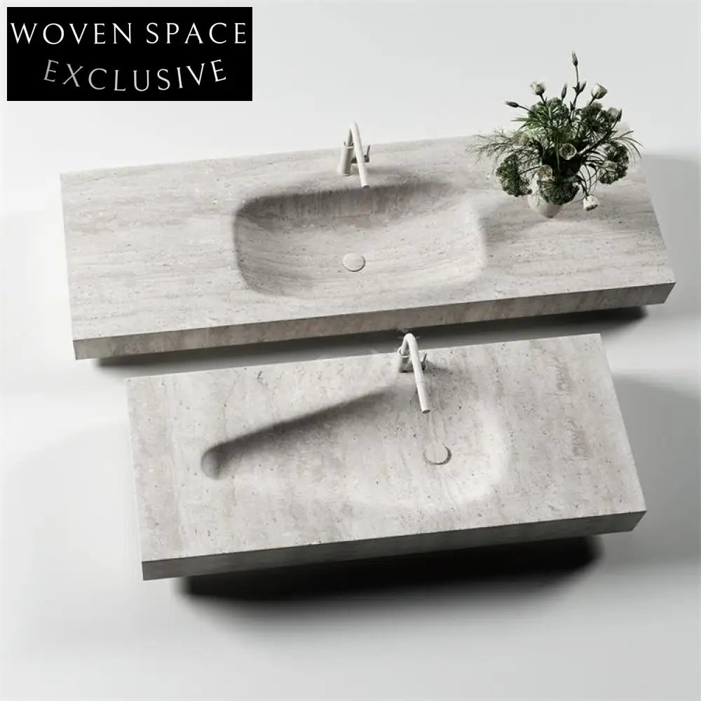 Jonah Fish Belly White Marble Sink