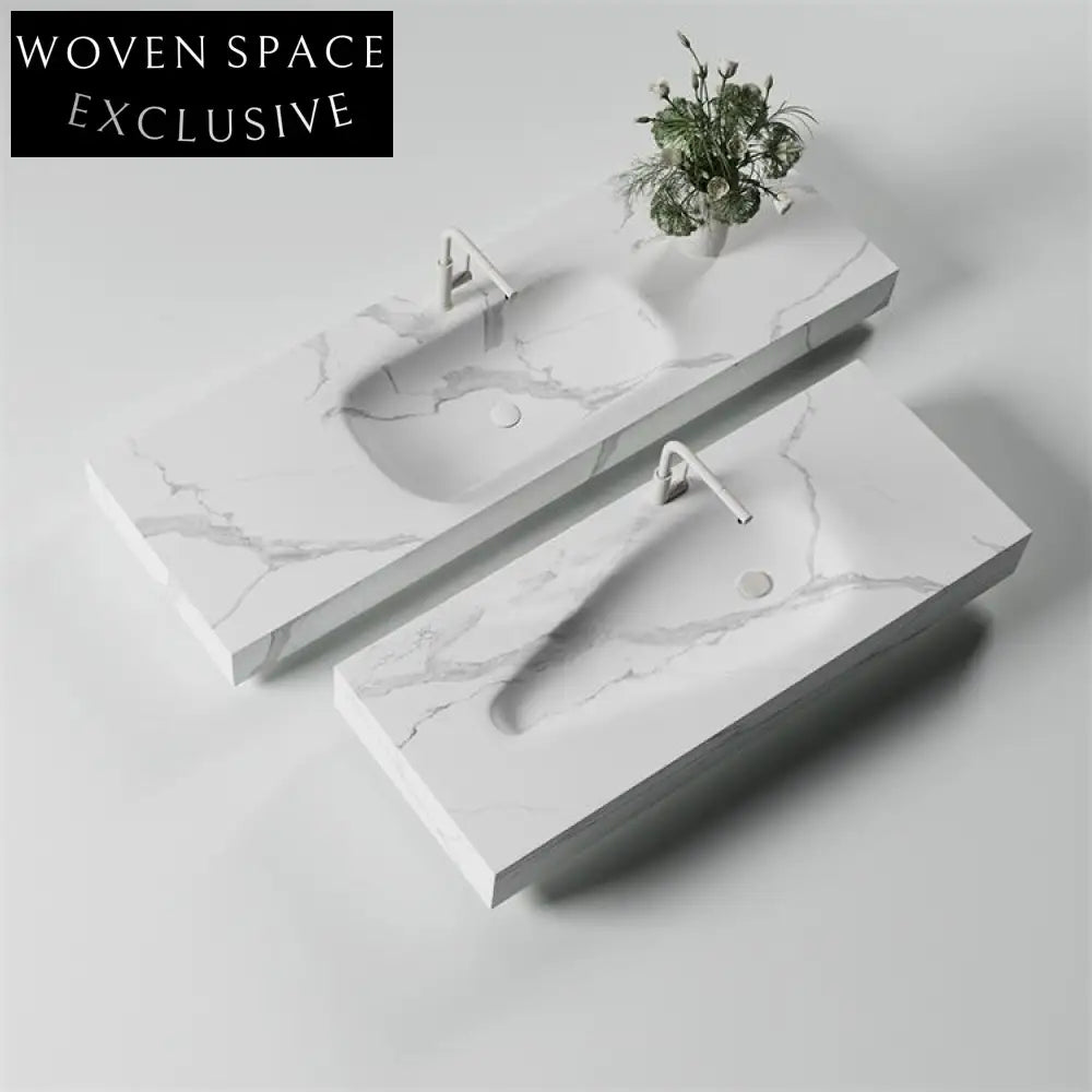 Jonah Fish Belly White Marble Sink