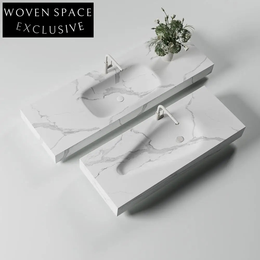 Jonah Fish Belly White Marble Sink