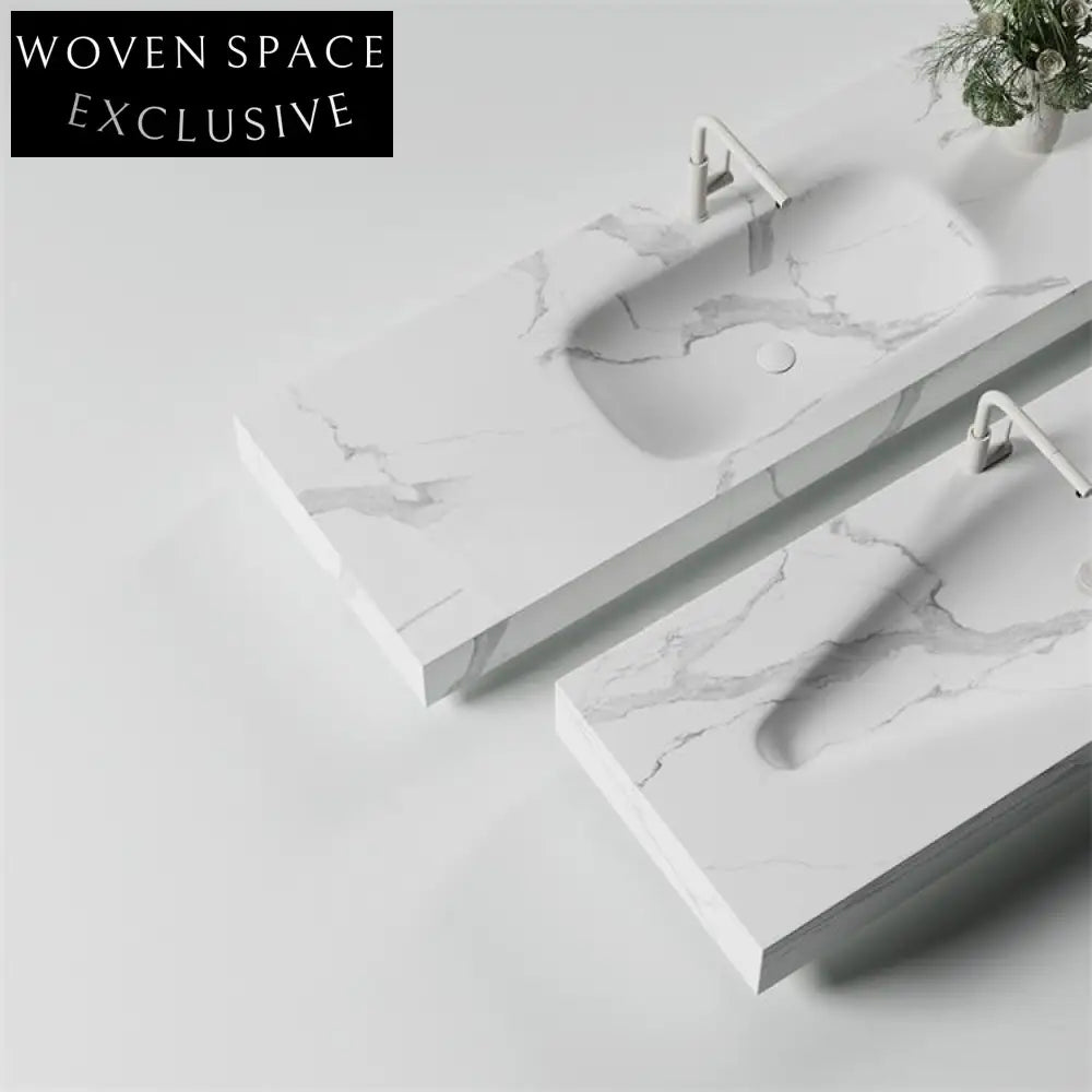 Jonah Fish Belly White Marble Sink