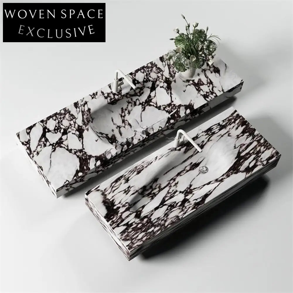 Jonah Fish Belly White Marble Sink