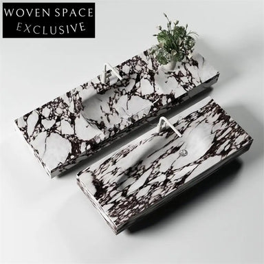 Jonah Fish Belly White Marble Sink