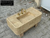 Josephe Trendy Travertine Marble Wash Basin