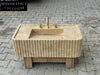 Josephe Trendy Travertine Marble Wash Basin