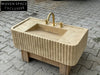 Josephe Trendy Travertine Marble Wash Basin
