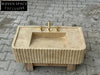 Josephe Trendy Travertine Marble Wash Basin