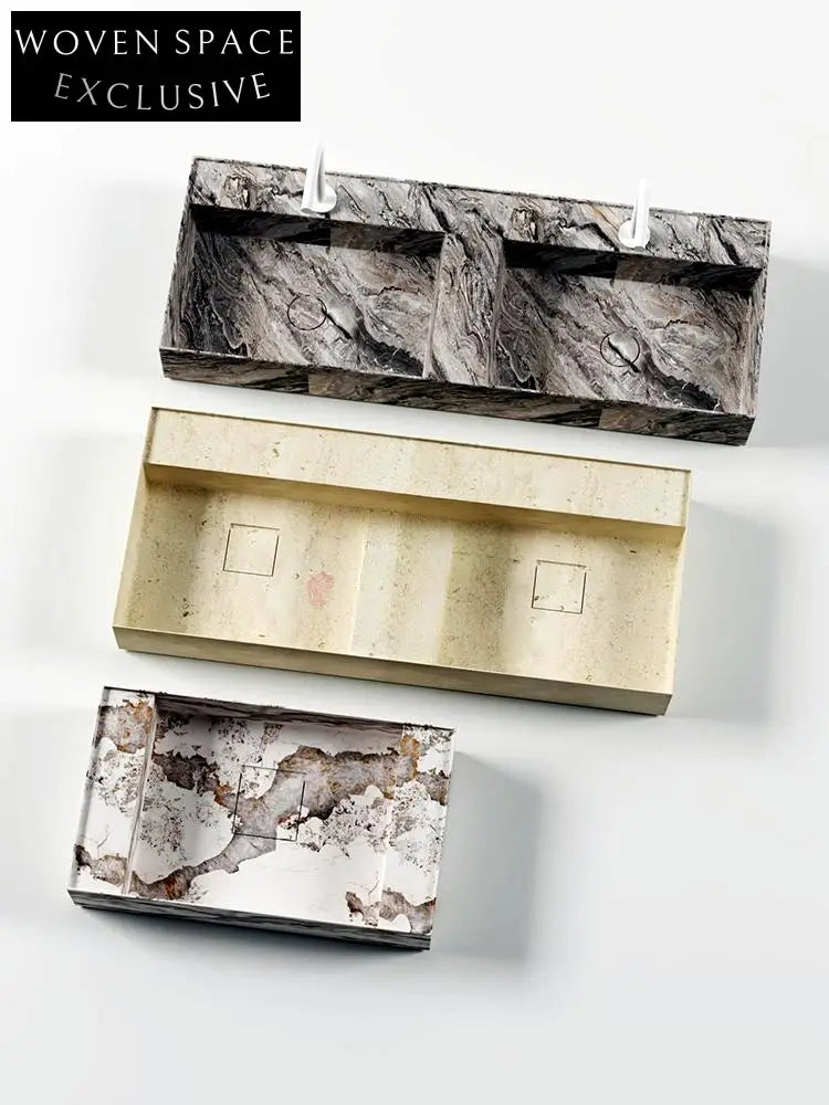 Josiah Panda White Marble Double Basin