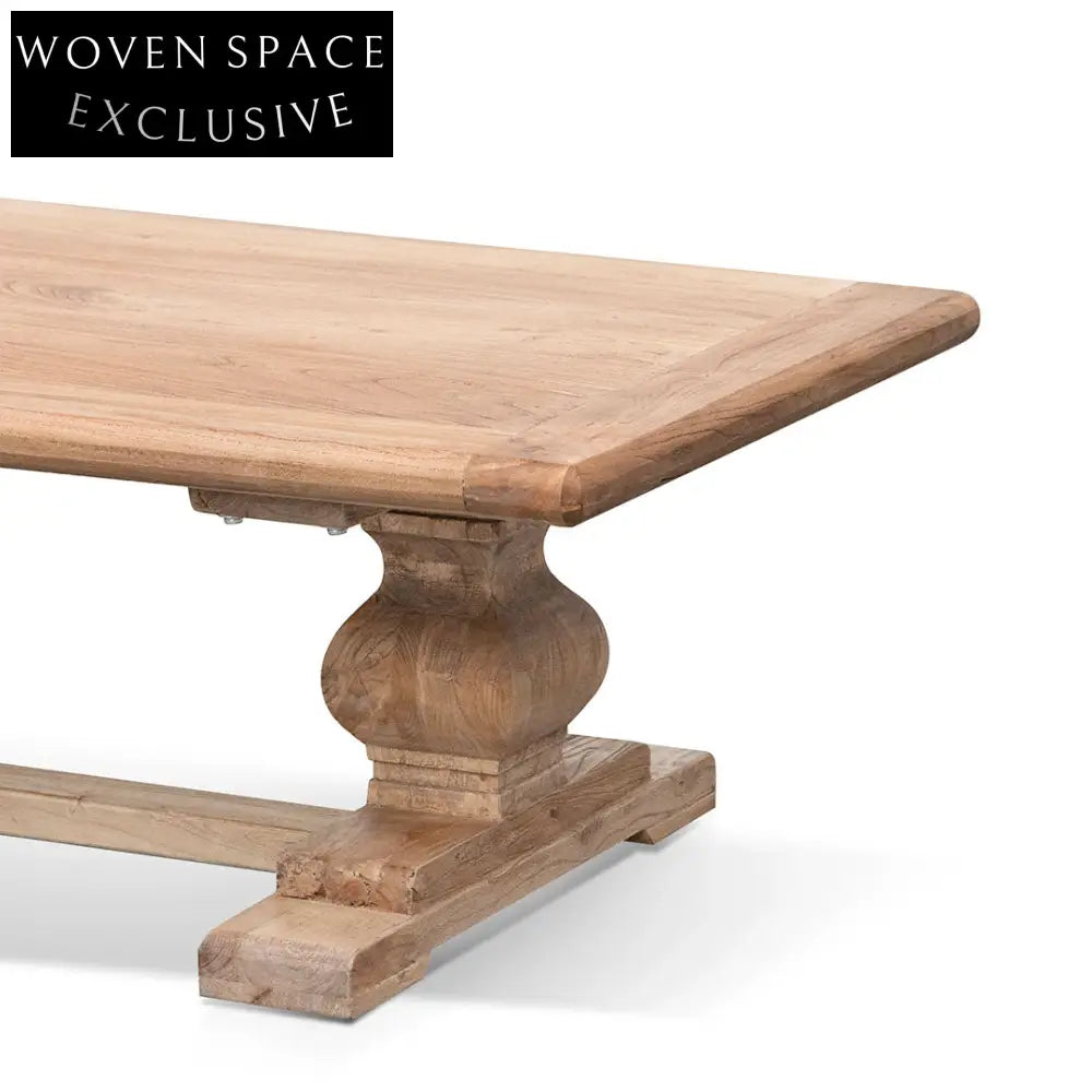 Juniper 120cm Elm Coffee Table - Natural Coffee Tables