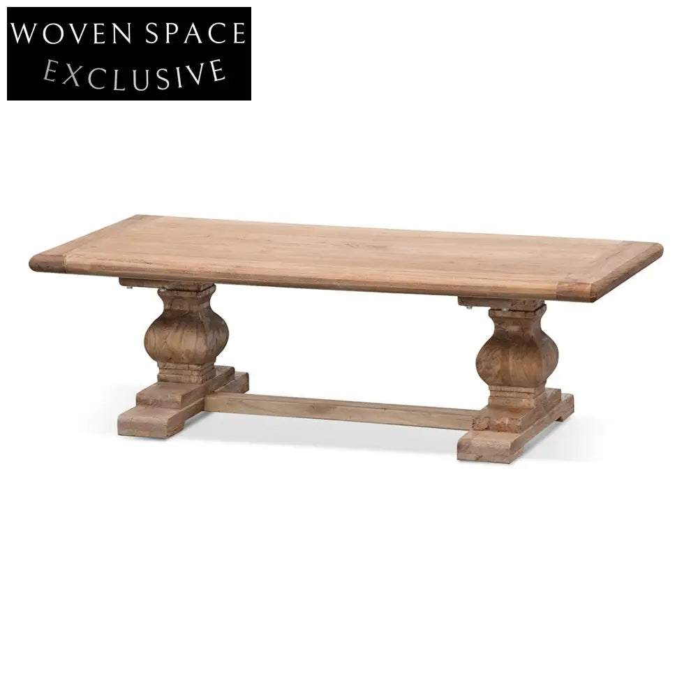 CCF8271 120cm Elm Coffee Table - Natural