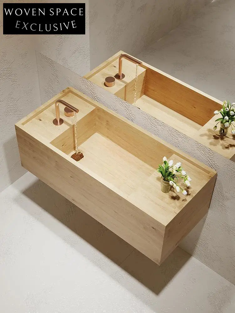 Justin Napoleon Black Bulgari Wall-Mounted Sink