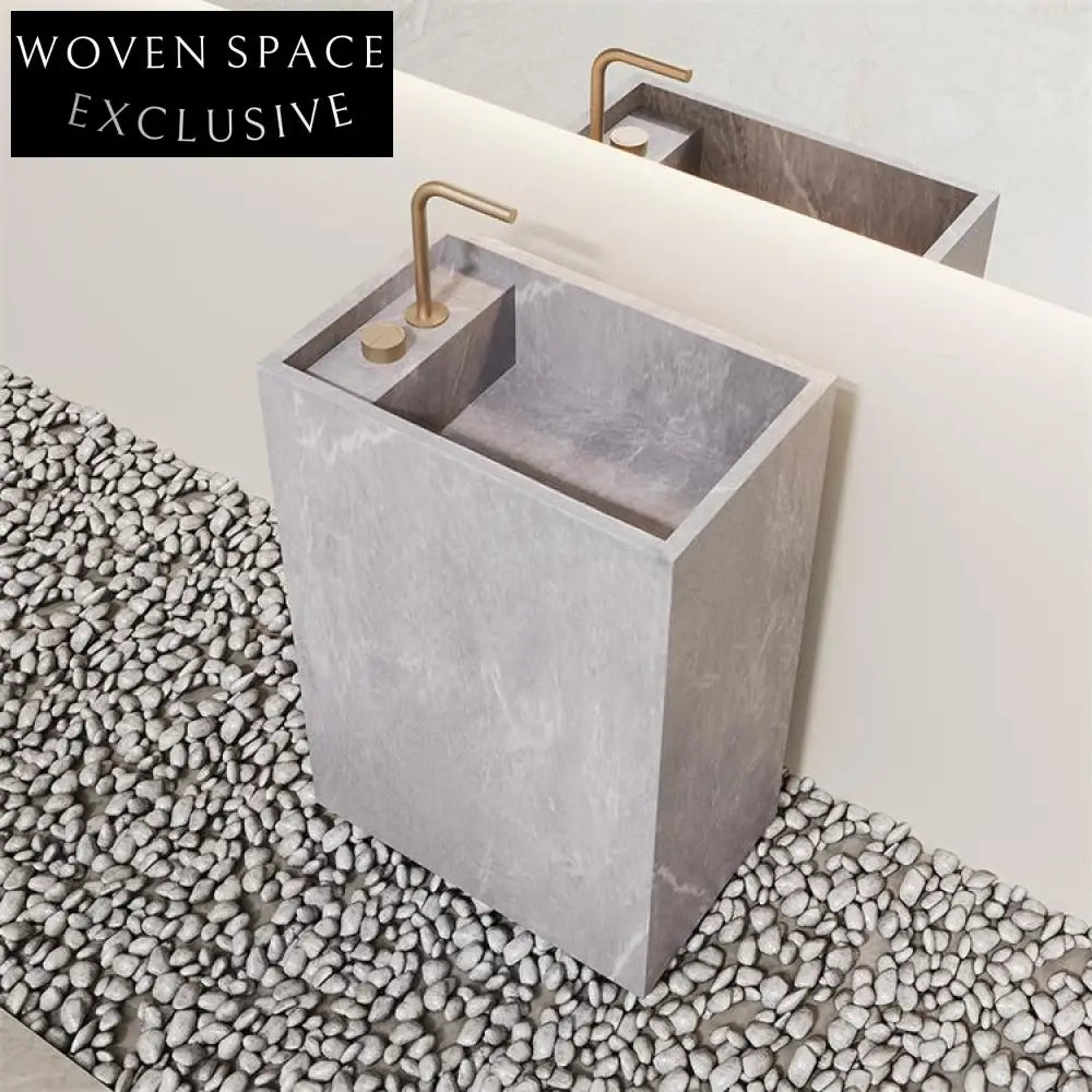 Kinsley Yellow Travertine Marble Sink