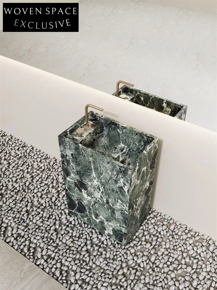 Kinsley Yellow Travertine Marble Sink