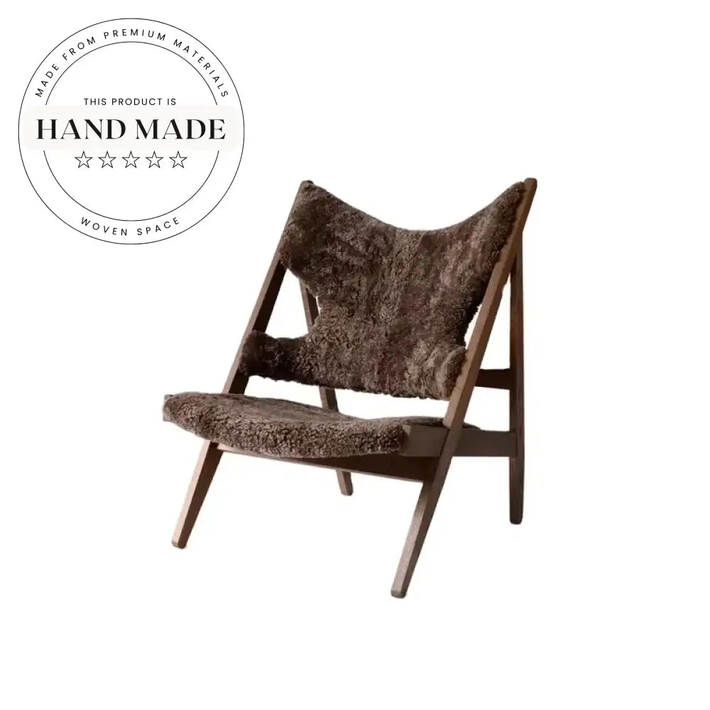 Knitted Wool Fabric Modern Recliner Chair for Living Room and Bedroom