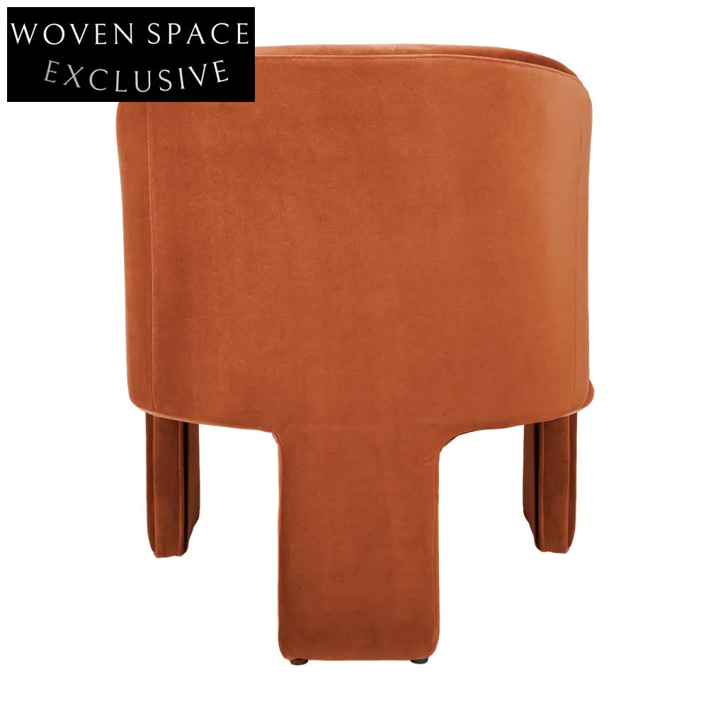 Kylie Dining Chair - Caramel Velvet Dining Chair