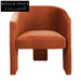 Kylie Dining Chair - Caramel Velvet Dining Chair