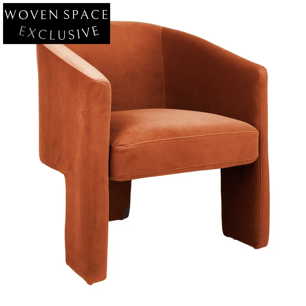 Kylie Dining Chair - Caramel Velvet Dining Chair