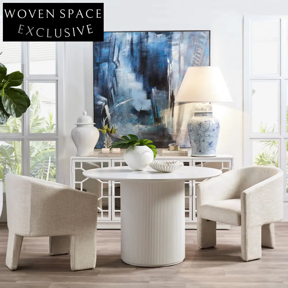 Kylie Dining Chair - Natural Linen Dining Chair