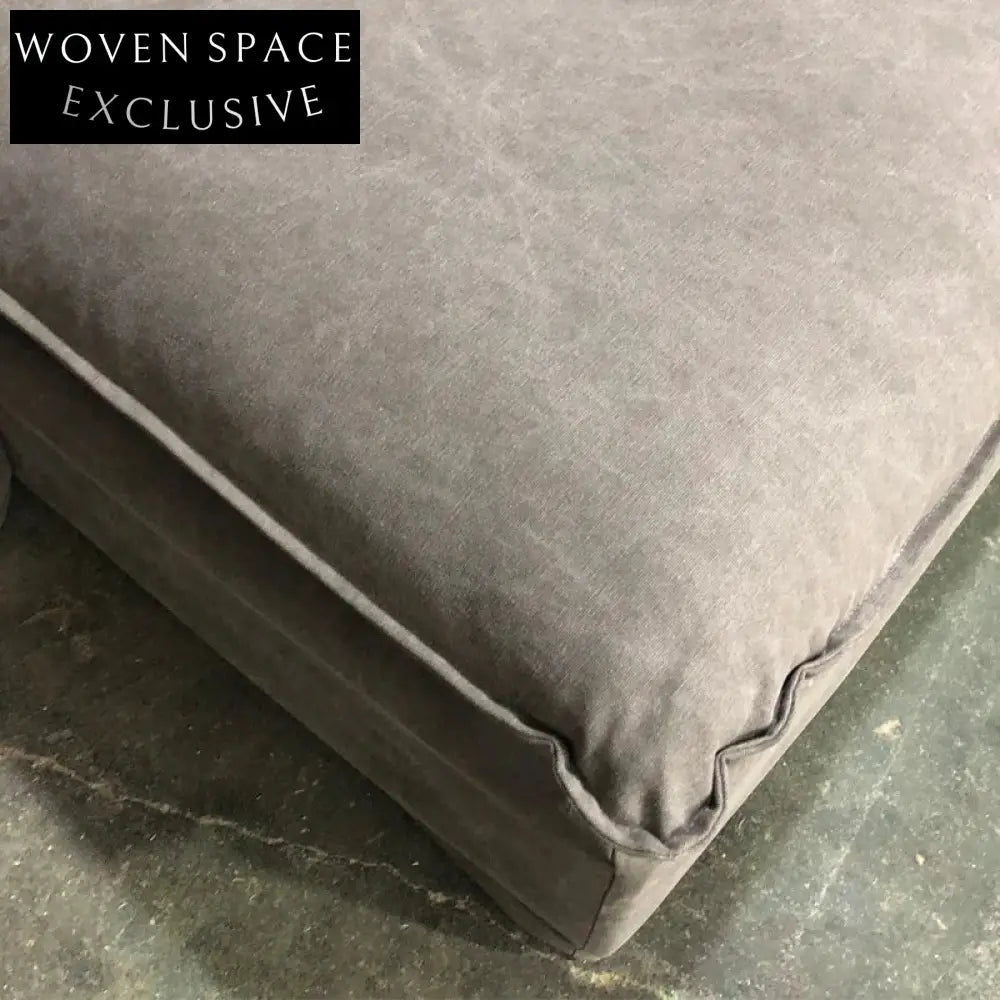 Elegant L-Shaped Sectional Linen Sofa: Modern Living Room Sleeper Design, Comfortable & Stylish