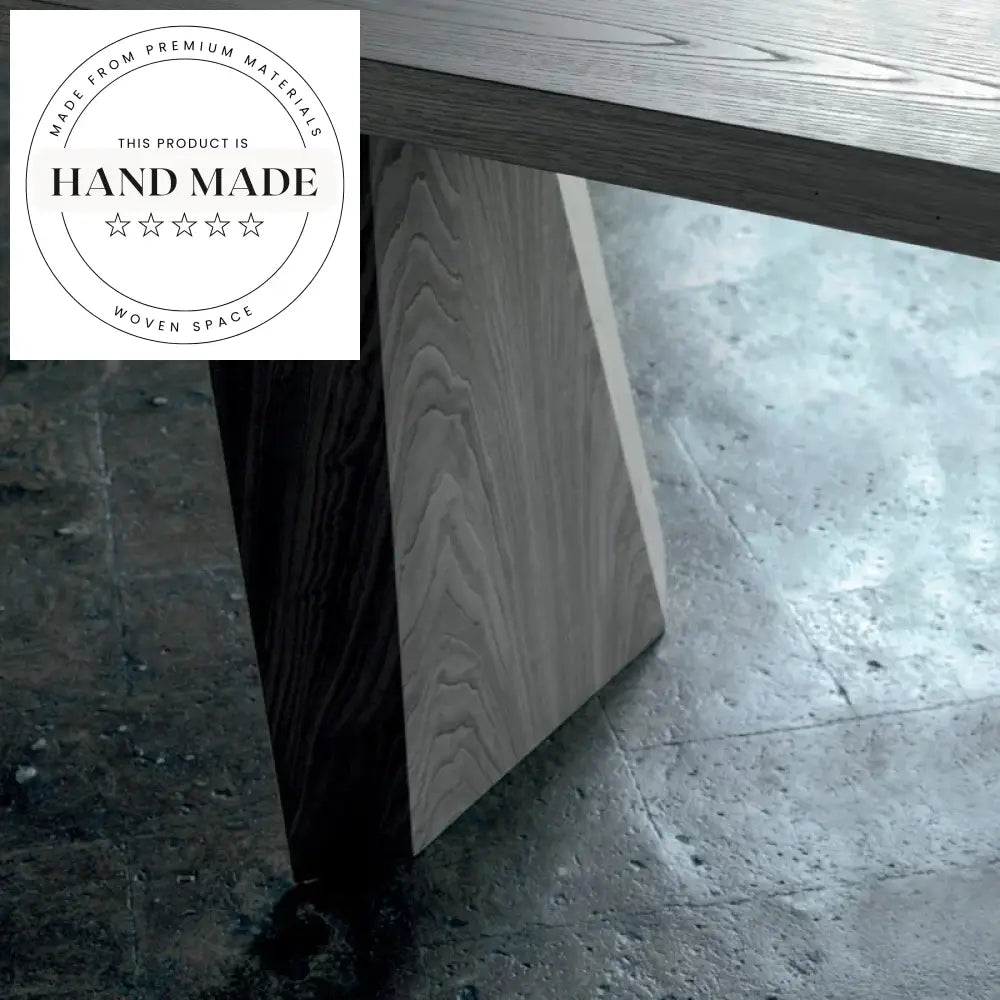 Large Vintage Solid Wood Rectangular Italian Style Dining Table