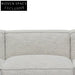 Left Chaise Fabric Sofa - Fog Grey Chaise Sofa
