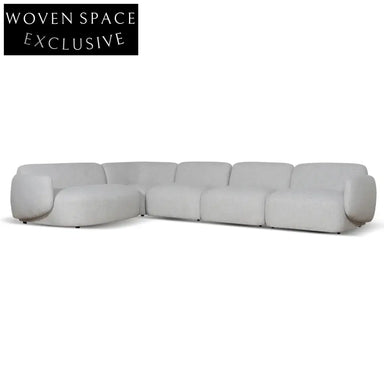 Left Chaise Modular Sofa - Cloud Grey Chaise Sofa