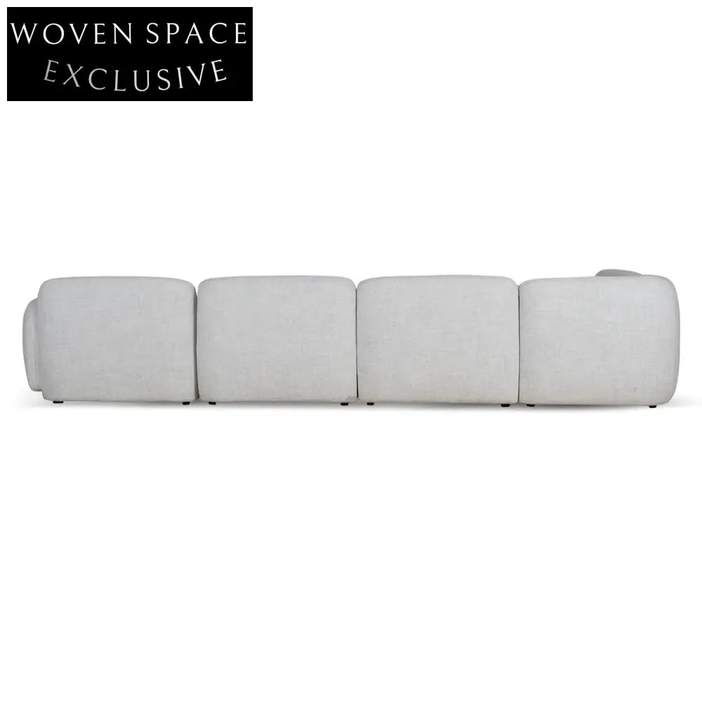 Left Chaise Modular Sofa - Cloud Grey Chaise Sofa