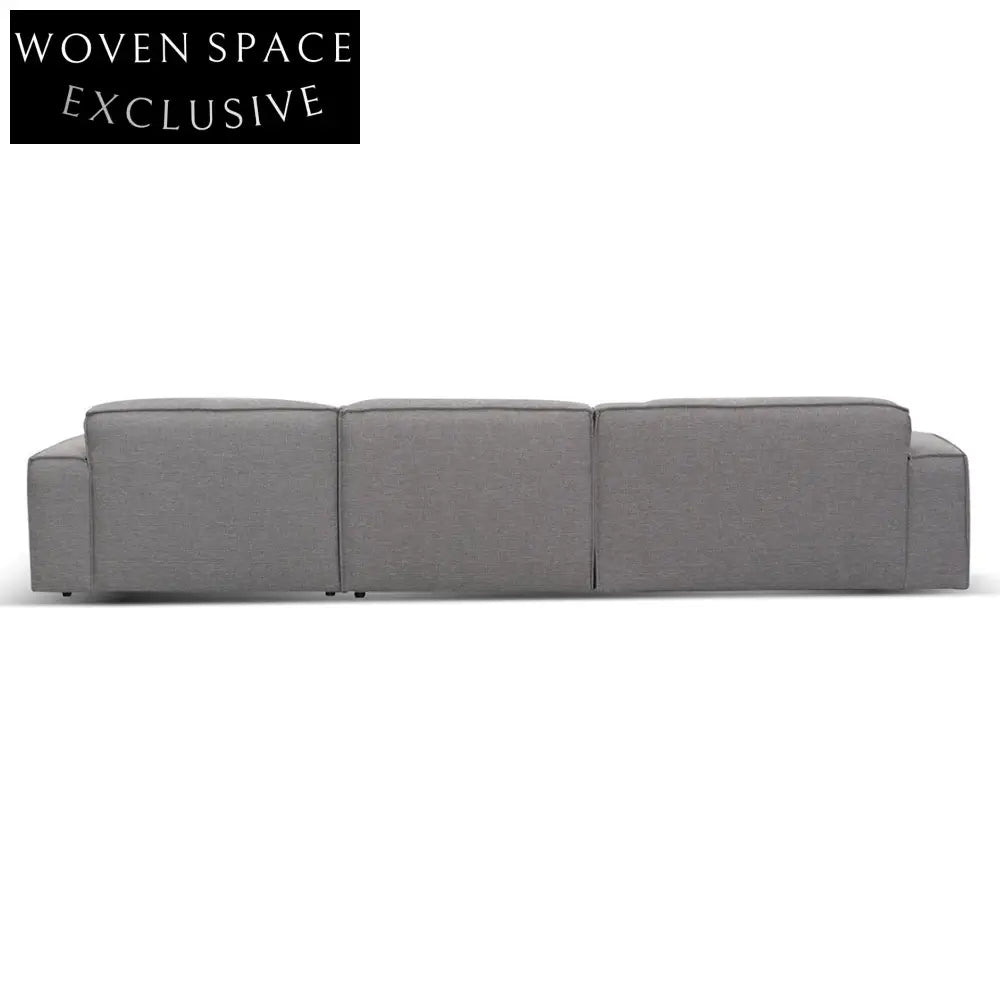 Left Chaise Sofa - Graphite Grey Chaise Sofa