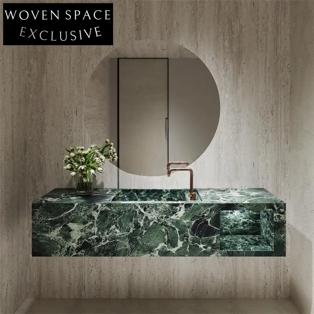 Lian Amazon Green Narrow Edge Sink