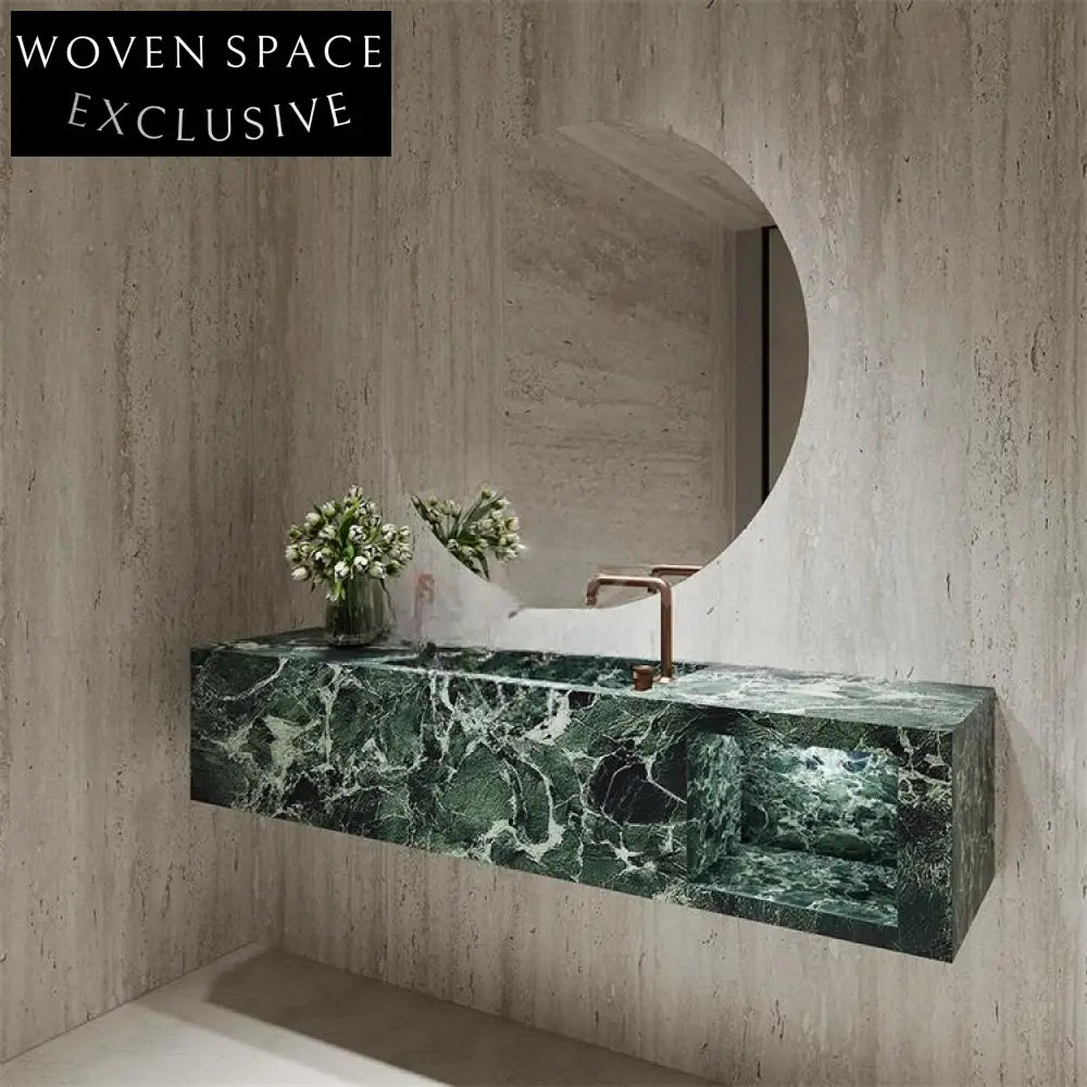 Lian Amazon Green Narrow Edge Sink
