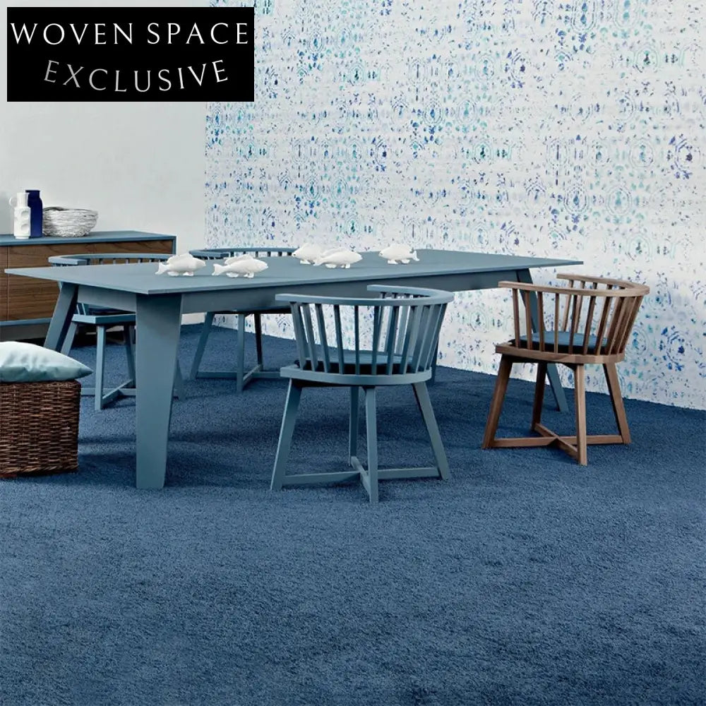 Light Luxury Retro Minimalist Solid Wood Curved Backrest Home Dining Chair