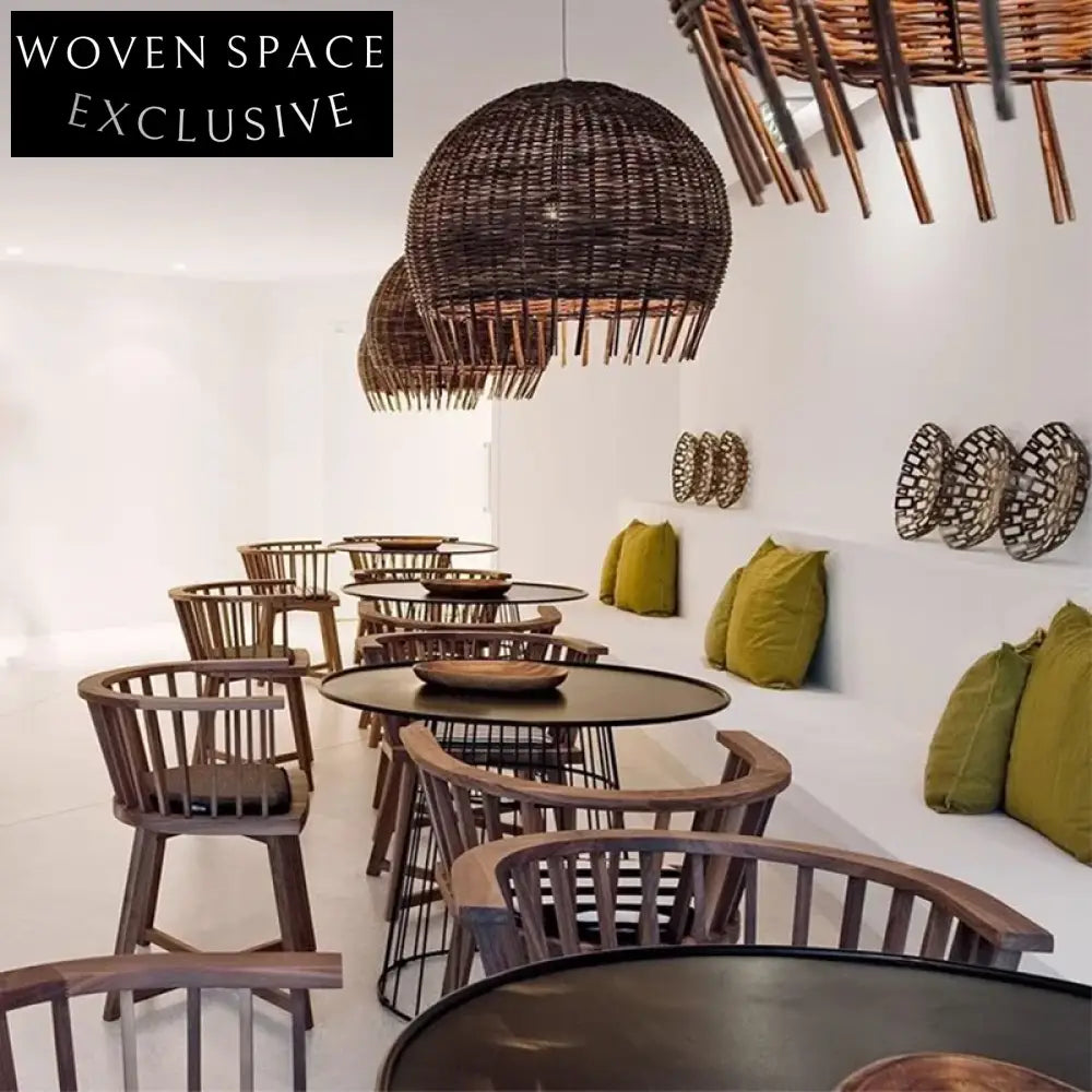 Light Luxury Retro Minimalist Solid Wood Curved Backrest Home Dining Chair