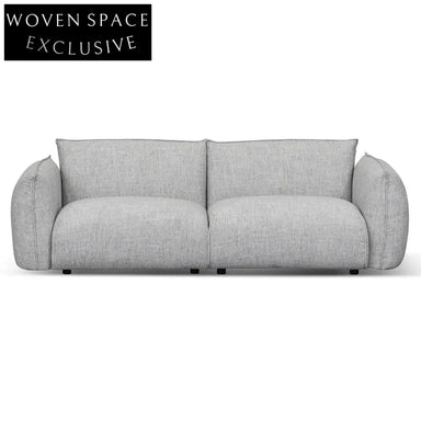 Light Spec Grey 3 Seater Sofa Sofas