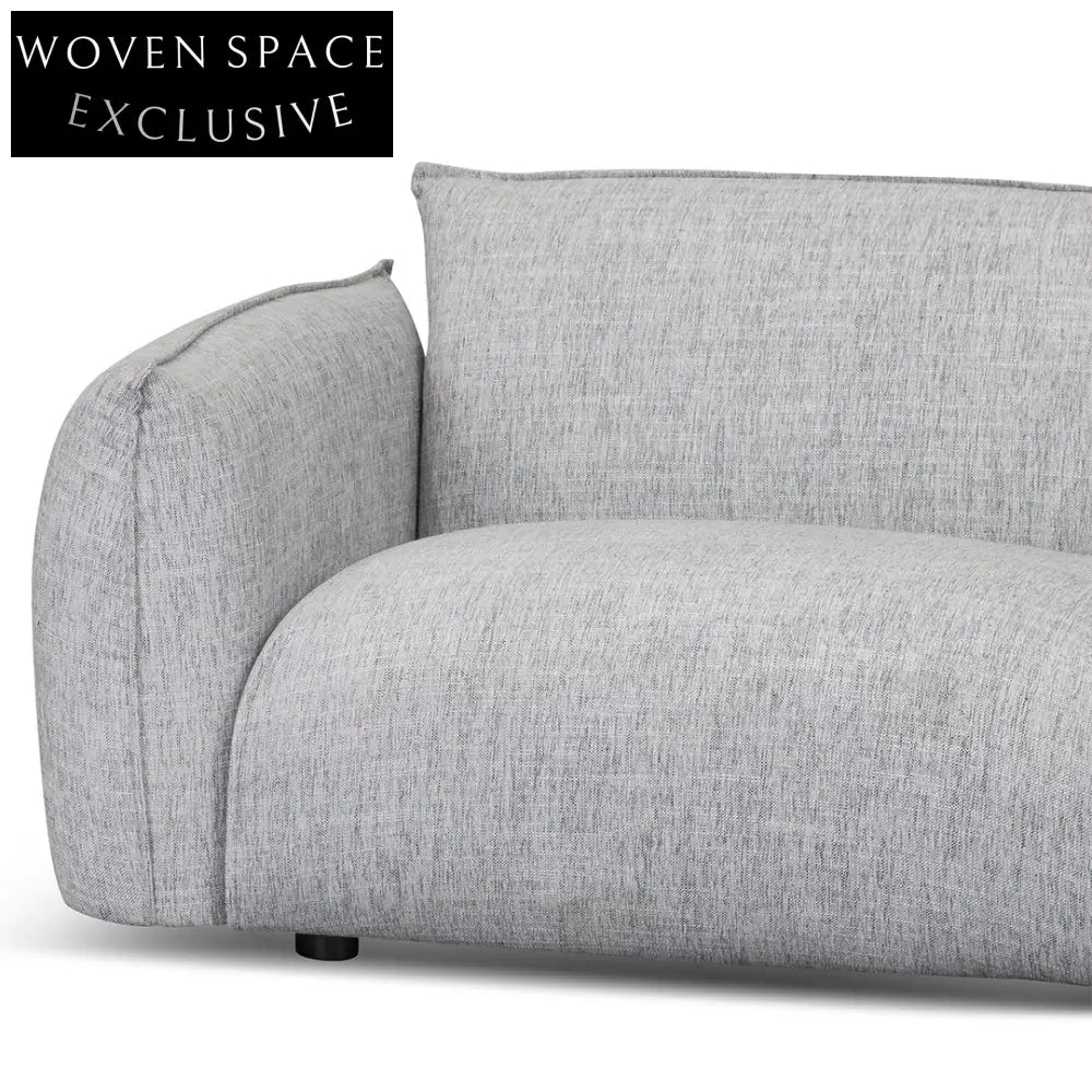 Light Spec Grey 3 Seater Sofa Sofas