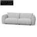 Light Spec Grey 3 Seater Sofa
