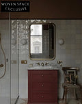 Lisette Burgundy Custom cabinet