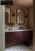 Lisette Burgundy Custom cabinet